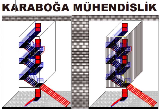 Makaralı Yangın Merdiveni | Ekonomik